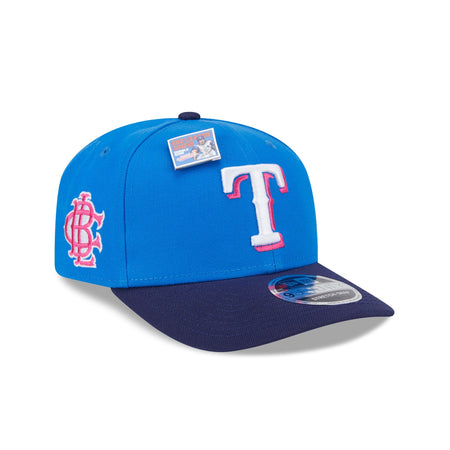 Big League Chew X Texas Rangers Curveball Cotton Candy 9SEVENTY Stretch-Snap Hat