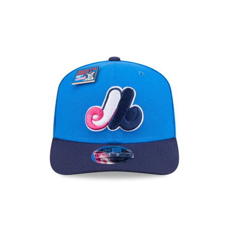 Big League Chew X Montreal Expos Curveball Cotton Candy 9SEVENTY Stretch-Snap Hat