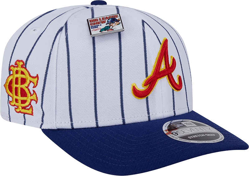 Big League Chew X Atlanta Braves Outta Here Original 9SEVENTY Stretch-Snap Hat