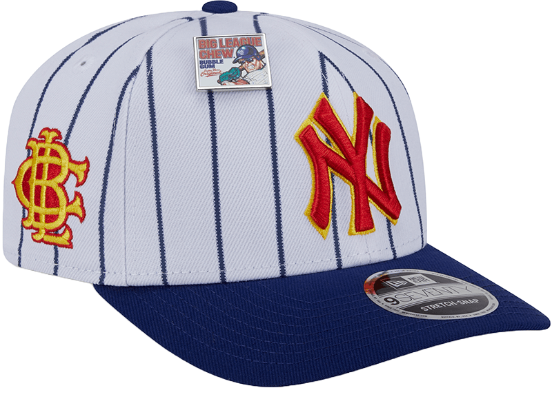 Big League Chew X New York Yankees Outta Here Original 9SEVENTY Stretch-Snap Hat