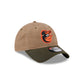 Baltimore Orioles Wax Canvas 9TWENTY Adjustable Hat