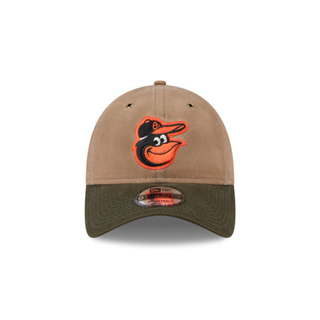 Baltimore Orioles Wax Canvas 9TWENTY Adjustable Hat