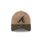 Atlanta Braves Wax Canvas 9TWENTY Adjustable Hat