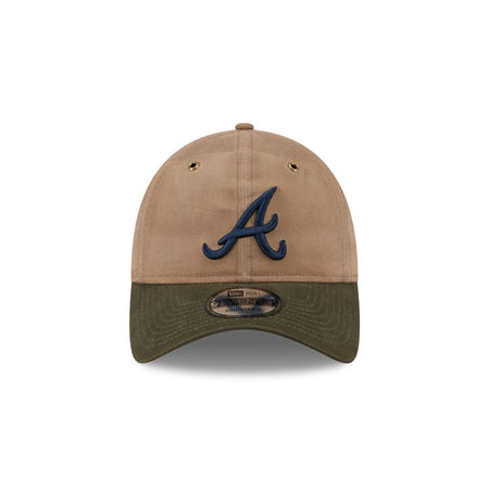 Atlanta Braves Wax Canvas 9TWENTY Adjustable Hat