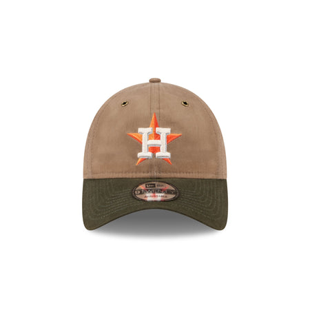 Houston Astros Wax Canvas 9TWENTY Adjustable Hat