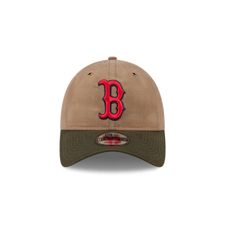 Boston Red Sox Wax Canvas 9TWENTY Adjustable Hat