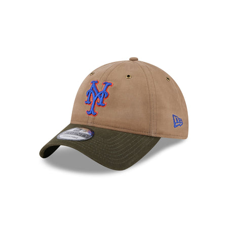 New York Mets Wax Canvas 9TWENTY Adjustable Hat