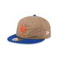 New York Mets Wax Canvas Retro Crown 59FIFTY Fitted Hat