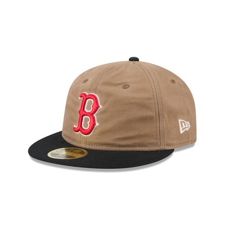 Boston Red Sox Wax Canvas Retro Crown 59FIFTY Fitted Hat