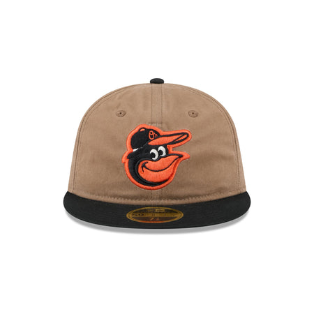 Baltimore Orioles Wax Canvas Retro Crown 59FIFTY Fitted Hat