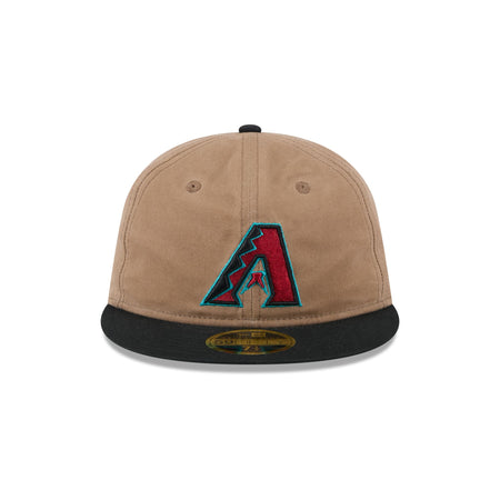 Arizona Diamondbacks Wax Canvas Retro Crown 59FIFTY Fitted Hat