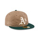 Oakland Athletics Wax Canvas Retro Crown 59FIFTY Fitted Hat