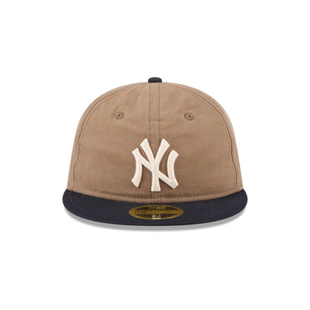 New York Yankees Wax Canvas Retro Crown 59FIFTY Fitted Hat