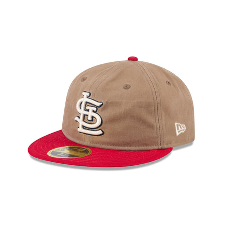 St. Louis Cardinals Wax Canvas Retro Crown 59FIFTY Fitted Hat