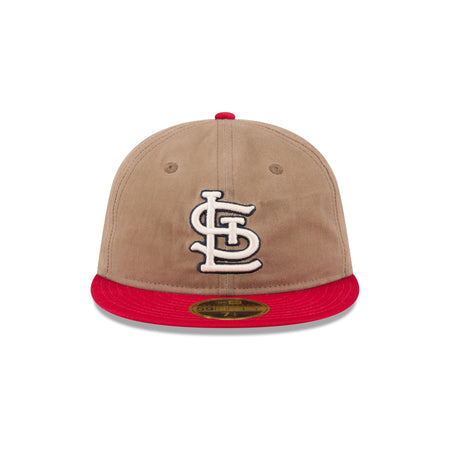 St. Louis Cardinals Wax Canvas Retro Crown 59FIFTY Fitted Hat