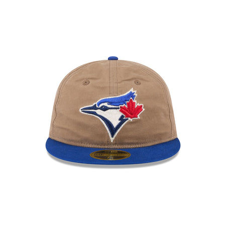 Toronto Blue Jays Wax Canvas Retro Crown 59FIFTY Fitted Hat