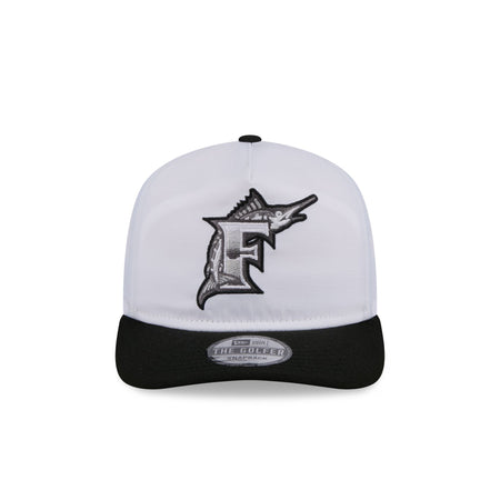 Miami Marlins Chrome Logo Golfer