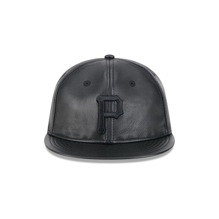 Pittsburgh Pirates Genuine Leather Retro Crown 9FIFTY Strapback Hat