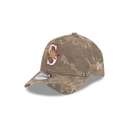 Seattle Mariners Leaf Camo 9FORTY A-Frame Snapback Hat