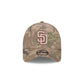 San Diego Padres Leaf Camo 9FORTY A-Frame Snapback Hat