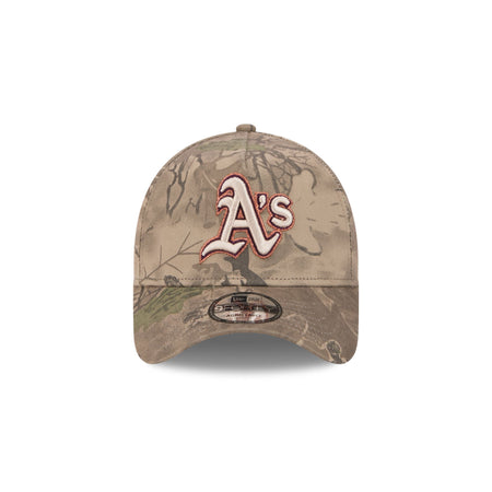 Oakland Athletics Leaf Camo 9FORTY A-Frame Snapback Hat