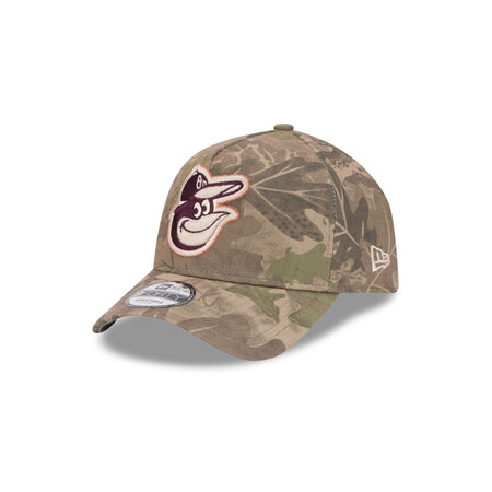 Baltimore Orioles Leaf Camo 9FORTY A-Frame Snapback Hat