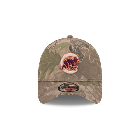 Chicago Cubs Leaf Camo 9FORTY A-Frame Snapback Hat