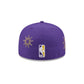 Los Angeles Lakers Solar Stars 59FIFTY Fitted Hat