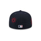 Atlanta Braves Solar Stars 59FIFTY Fitted Hat