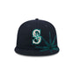 Seattle Mariners Solar Stars 59FIFTY Fitted Hat