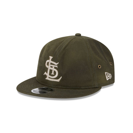 St. Louis Cardinals Rifle Green Retro Crown 9FIFTY Adjustable Hat