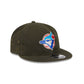 Toronto Blue Jays Rifle Green Retro Crown 9FIFTY Adjustable Hat