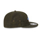 Toronto Blue Jays Rifle Green Retro Crown 9FIFTY Adjustable Hat