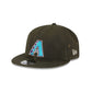 Arizona Diamondbacks Rifle Green Retro Crown 9FIFTY Adjustable Hat