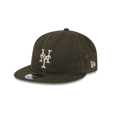 New York Mets Rifle Green Retro Crown 9FIFTY Adjustable Hat