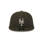 New York Mets Rifle Green Retro Crown 9FIFTY Adjustable Hat