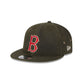 Boston Red Sox Rifle Green Retro Crown 9FIFTY Adjustable Hat