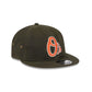 Baltimore Orioles Rifle Green Retro Crown 9FIFTY Adjustable Hat