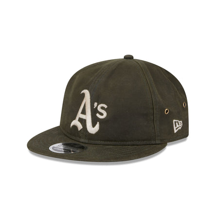 Oakland Athletics Rifle Green Retro Crown 9FIFTY Adjustable Hat