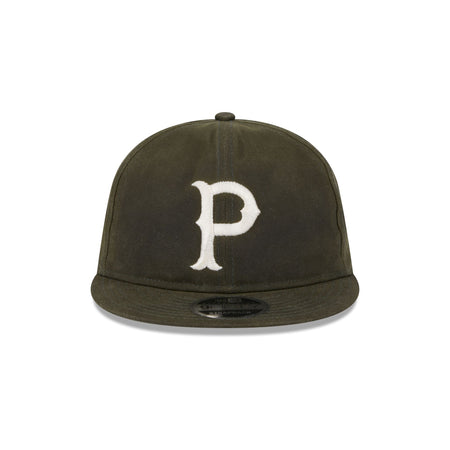 Pittsburgh Pirates Rifle Green Retro Crown 9FIFTY Adjustable Hat