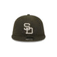 San Diego Padres Rifle Green Retro Crown 9FIFTY Adjustable Hat