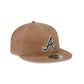 Atlanta Braves Khaki Retro Crown 9FIFTY Adjustable Hat