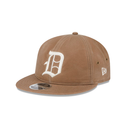 Detroit Tigers Khaki Retro Crown 9FIFTY Adjustable Hat