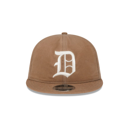 Detroit Tigers Khaki Retro Crown 9FIFTY Adjustable Hat