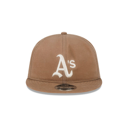 Oakland Athletics Khaki Retro Crown 9FIFTY Adjustable Hat