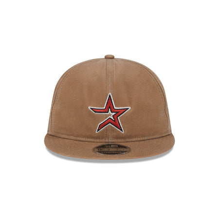 Houston Astros Khaki Retro Crown 9FIFTY Adjustable Hat