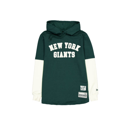 New York Giants Dark Green Logo Select Hooded T-Shirt