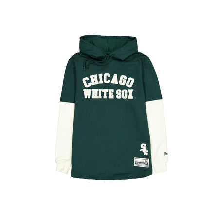 Chicago White Sox Dark Green Logo Select Hooded T-Shirt