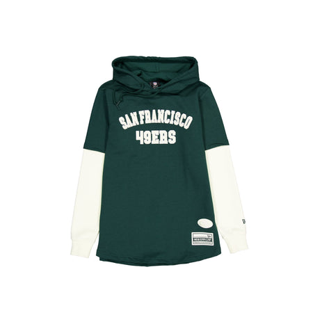 San Francisco 49ers Dark Green Logo Select Hooded T-Shirt