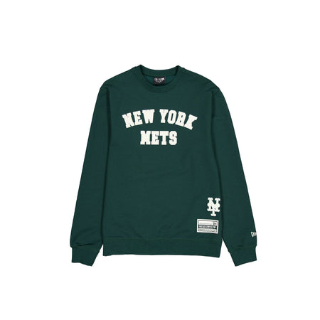 New York Mets Dark Green Logo Select Crewneck